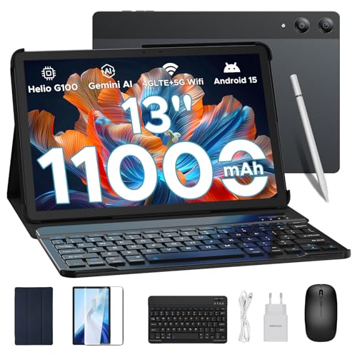 Doogee Tab E3 Pro Tablet 13 Pulgadas, 32gb Ram 256gb Rom 2tb Tablet Android 15 Con Teclado Y Lápiz, Gaming Tablets Octa Core 11000mah Helio G100, 4g Dual Sim Wifi 5g 13mp 8mp Gps Face Id 4 Altavoces Doogee Tab E3 Pro Tablet 13 Pulgadas, 32gb Ram 256gb Rom 2tb Tablet Android 15 Con Teclado Y Lápiz, Gaming Tablets Octa Core 11000mah Helio G100, 4g Dual Sim Wifi 5g 13mp 8mp Gps Face Id 4 Altavoces