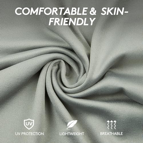 Neck Gaiter Bandana Face Mask: 6 Pack Cooling Gator Mask Ski Neck Scarf Breathable Face Cover Balaclava4