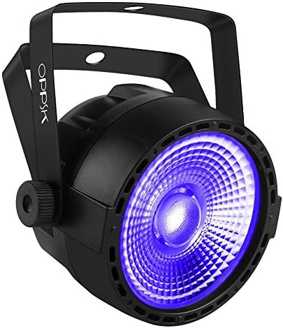 OPPSK 30W Black Light with COB UV LED Stage Lights by IR Remote DMX Control for Glow in the Dark Kids Birthday Party