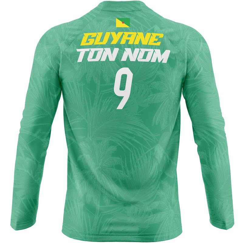 Survêtement Guyane 973 maillot manches longues pour vos sorties urbaines