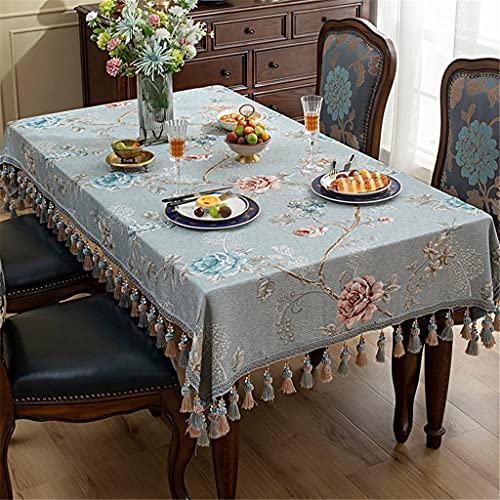 Nappe de style européen pour protéger et sublimer votre table rectangulaire