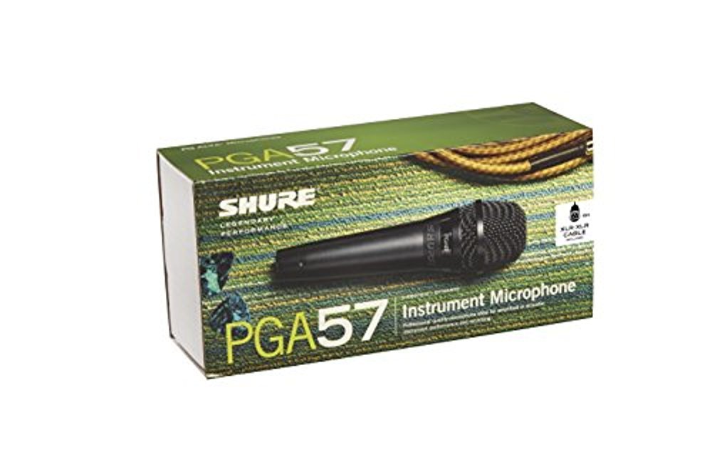 Shure PGA58, Microfono palmare dinamico per voce, con diagramma polare cardioide, interruttore ON/OFF discreto, adattatore per supporto e custodia con cerniera, senza cavo (PGA58-LC)