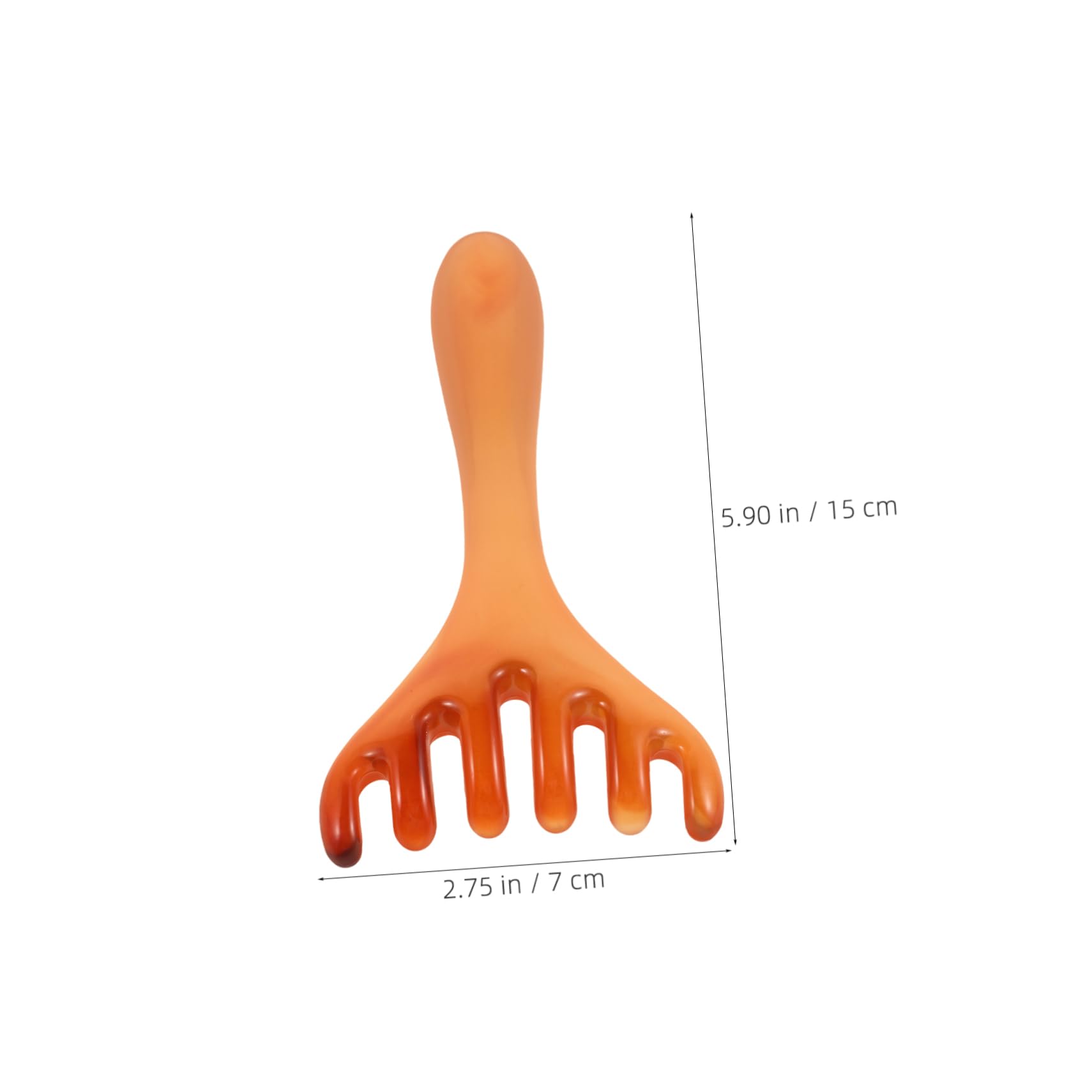 Didiseaon Head Massager Comb Wide Teeth Scalp Brush for Men's Hair Styling Relaxation