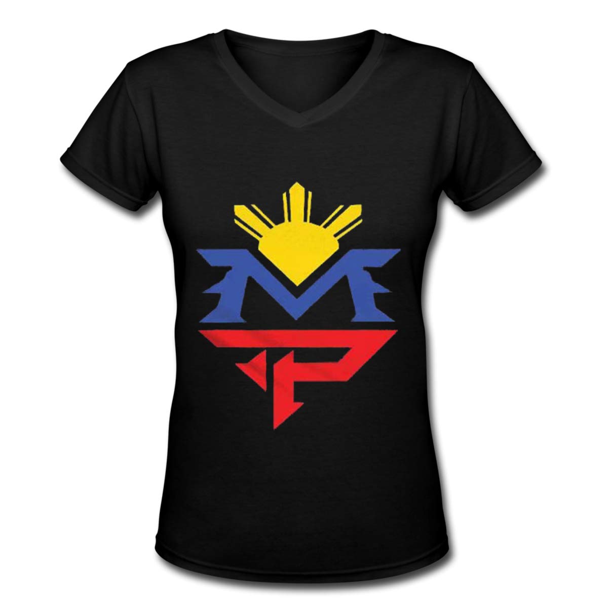 Moslad Klosy Manny Pacquiao Logo Funny T-Shirt for Women