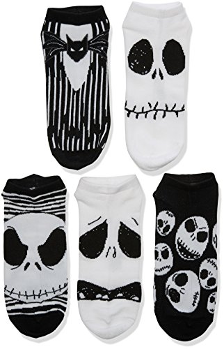 Image of Disney Women's Mickey Mouse 5 Pack No Show Socks