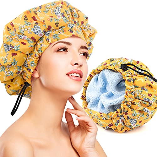 Luxury Shower Cap for Women, Waterp…