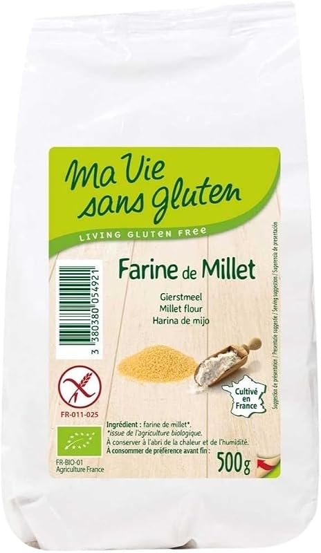 Ma Vie Sans Gluten Farine de Millet Bio · Ma Vie Sans Gluten