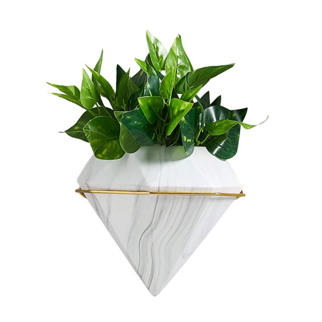 Planteur rétro mur suspendu jardinière fer forgé pot de fleurs pour balcon