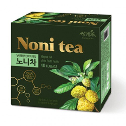 [ Ssanggye Tea ] Noni Tea 40 Tea Bags Grocery & Gourmet Food