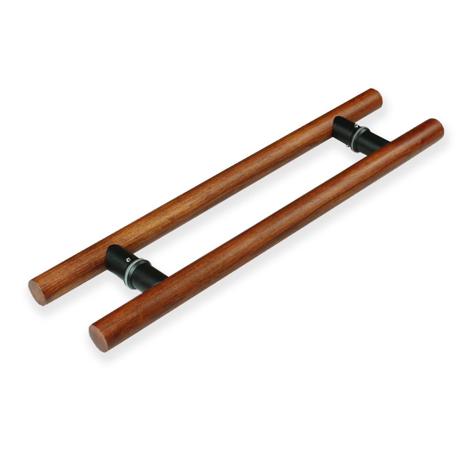 MXXQRHF Modern Barn Door Handles - Round Push Pull Design, Stylish Wooden Sliding Door Handle with Fitting Screws, Perfect for Glass & Entrance Doors, Upgrade Your Home Décor.