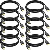XiAyriky 4K DisplayPort to DisplayPort Cable 10 Feet, 10-Pack DP to DP Cable, Display Port Cable 10F