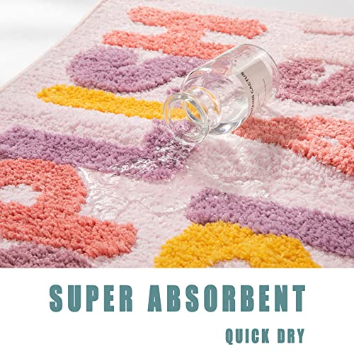 Butotou Bathroom Funny Rugs Cute Bath Rugs Non-Slip For Kids Modern Microfiber Mats Absorbent-Splish #TOP2