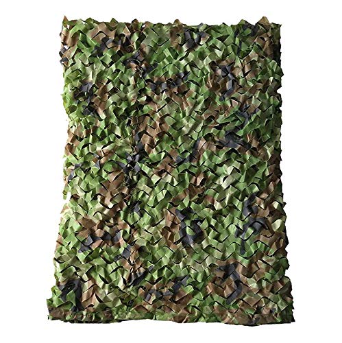 HCYTPL Camouflage Net Staubdicht Isolationsnetz Outdoor Grüne Pflanze Garten Schatten Net Dekoration Net,6 * 8m
