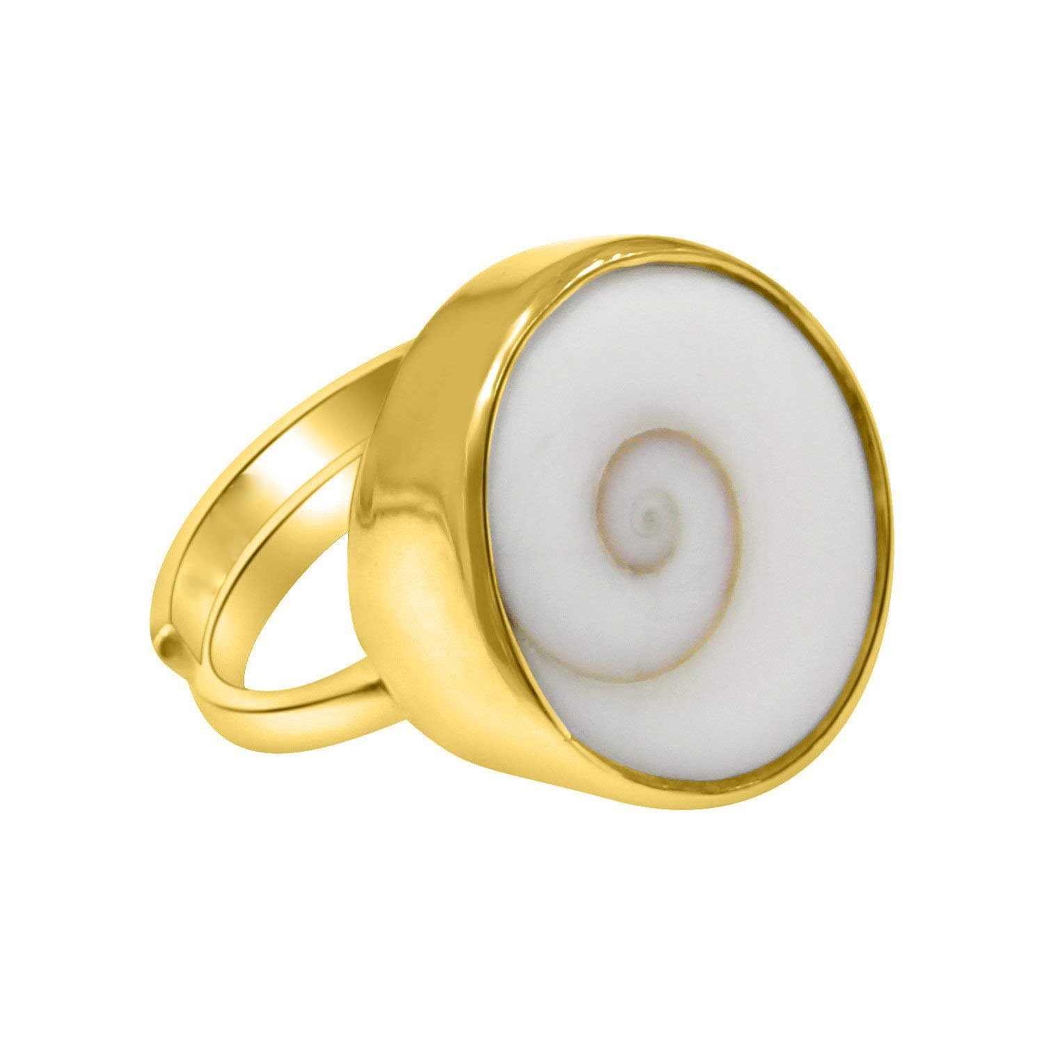 And Jewellery Ashtadhatu Panchdhatu Natural and Certified Gomti Chakra Ring for Men & Women