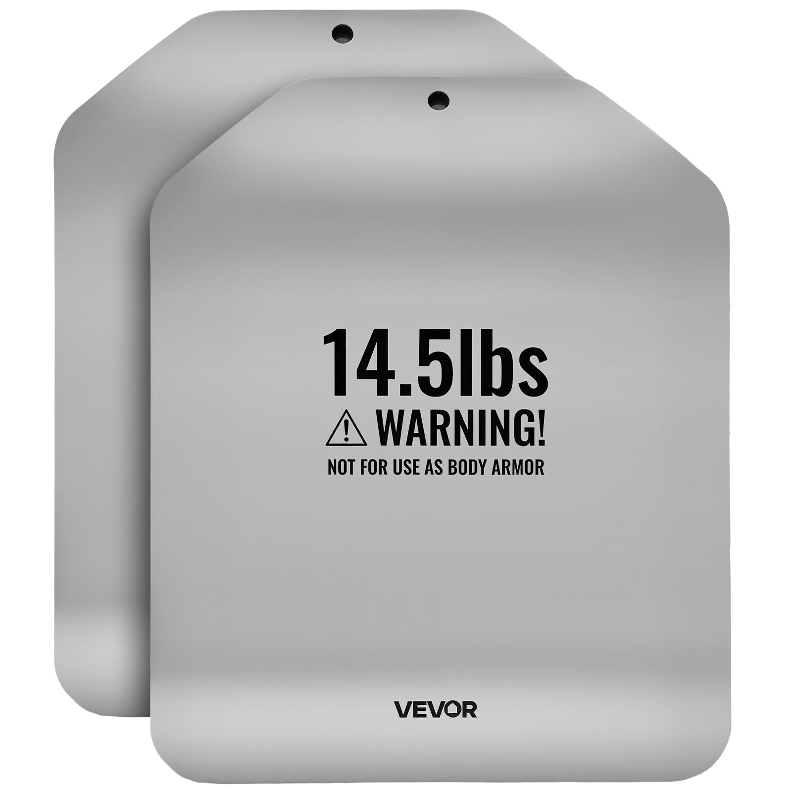 VEVOR Gewichtsplatten für Gewichtswesten 13,2 kg Set (2 x 6,6 kg), Gebogene Gewichtswestenplatten für WODs & Funktionelles Training, Ergonomisches Zusatzgewicht für Krafttraining, Laufen und Fitness