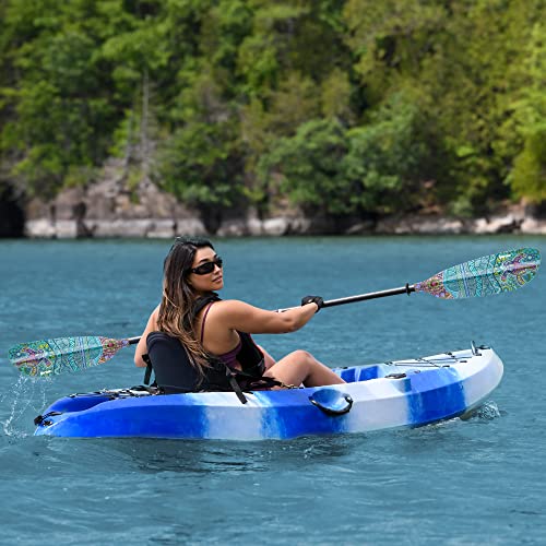Fishing Kayak with Pedals and Paddle