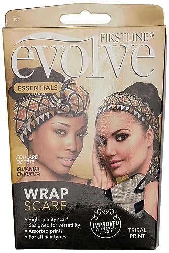 Evolve Multi-colored Tribal Print Spring Scarf - Cotton/Polyester/Rayon - Unisex - Fashion-conscious Adults2