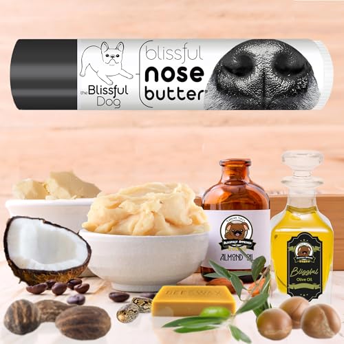 Image of The Blissful Dog Every Dog Nose Butter, Versatile Dog Nose Balm for Dry Nose, Handcrafted Nose Moisturizer, Easy-to-Apply Dog Essentials, Unscented, 0.15 oz.