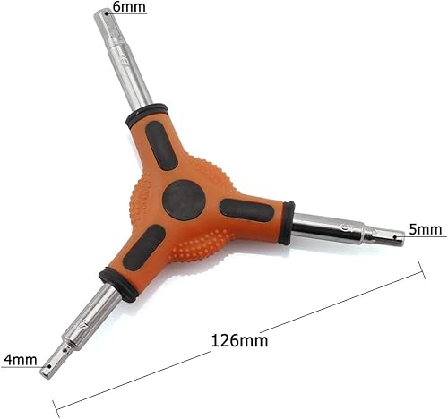 Miniatura 3 de Llave hexagonal para bicicleta en forma de Y, llave dinamométrica para bicicleta, llave hexagonal interna, herramientas de reparación de llave Allen