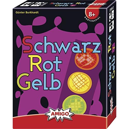 AMIGO 01663 - Schwarz Rot Gelb, Kartenspiel