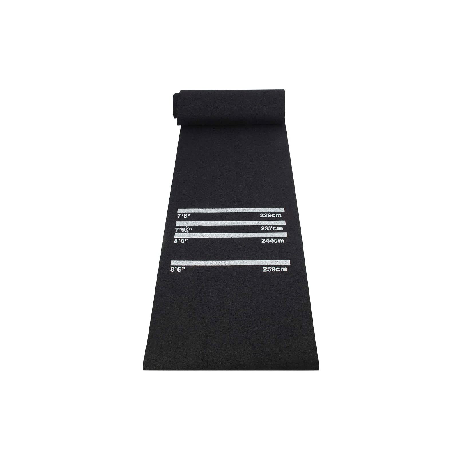 Trintion Dart Mat With 4 Throwing Distances Rubber Dartboards 300x62cm for Pub Club
