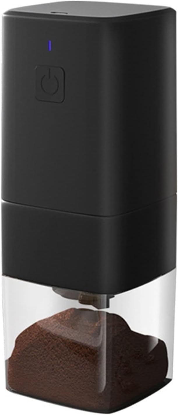 Coffee Machines Coffee Grinder Stainless Electric Herbs Spices Nuts Grains Coffee Bean Grinding Machine Multifunctional Coffe Grinder Machine The greatest gift in life (Color : Black)