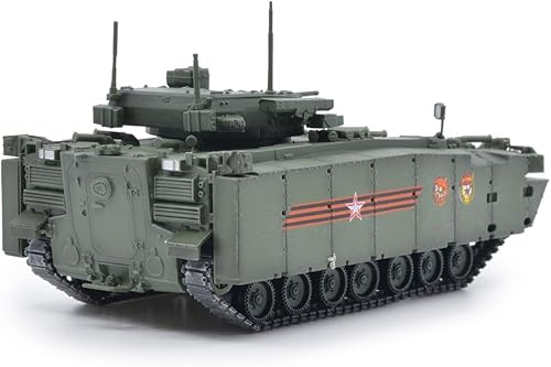 Miniatura 2 de Motor city classics Panzerkampf Escala 1:72 Ruso (Objeto 695) Vehículo de combate de infantería Kurganets-25 con cuatro misiles guiados Kornet-EM