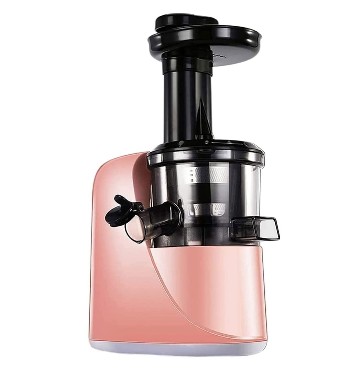 Estrattore di Succo, estrattore di Succo a masticazione lenta, estrattore di Succo a Freddo con Funzione inversa per Frutta e Verdura, Facile da Pulire, Senza BPA (Dimensioni: 1)