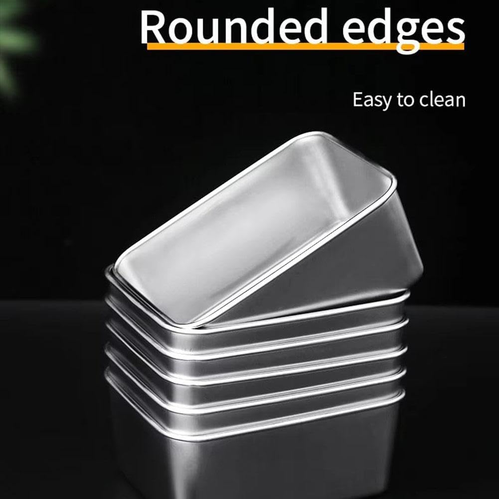 Stainless Steel 8 Slot Condiment Carrier with Lid and Spoon, Modern Style Condiment Dispenser Display Rack for Restaurant Kitchen Party