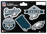 Rico Industries NFL Football Philadelphia Eagles 5-PC Sticker Sheet