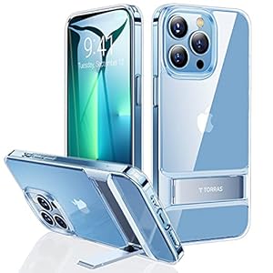 𝟮𝟬𝟮𝟮 𝗨𝗽𝗴𝗿𝗮𝗱𝗲𝗱 TORRAS MoonClimber iPhone 13 Pro Case, [3 Stand Ways Metal Kickstand] [Military Drop Protective] [Non…