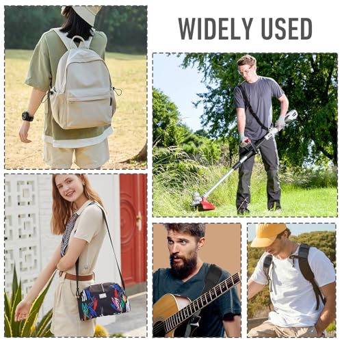 2 pcs Soft Shoulder Strap Pad Removable Backpack Strap Pads Breathable Fastener Cushions for Bag Backpack Satchel4