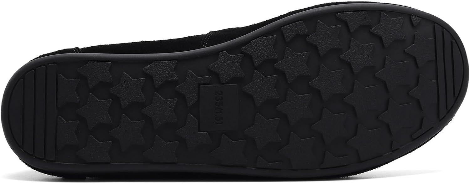 Women's Suede Moccasins Loafers Slip-Ons Dress Shoes Flats for Women Comfortable Walking Penny Shoes - Image 5