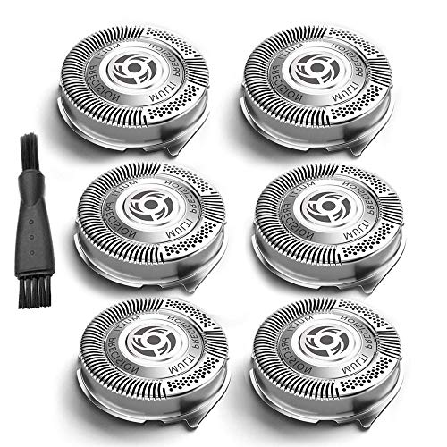 Shavers Replacement Heads Compatible for Philips Norelco Series 1000, 2000, 3000 Shavers and S738 (SH50/52)
