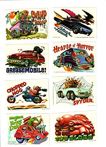2019 Garbage Pail Kids We Hate The 90\' Series Lot of Thirty Different Stickers + One 1980 Weird Wheels Sticker - Thumbnail 2