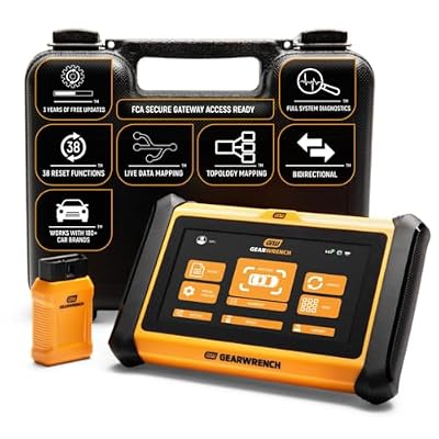 GEARWRENCH 7 Wireless Bi-Directional Diagnostic Scanner Tablet | GWSMART07