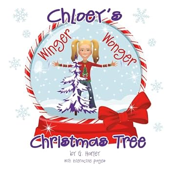 Paperback Chloey's Winger Wonger Christmas Tree Book