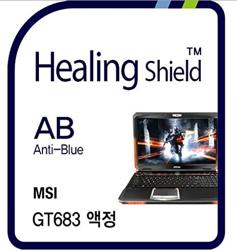 Healingshield Screen Protector Eye Protection Anti UV Blue Ray Film Compatible for Msi Laptop GT683