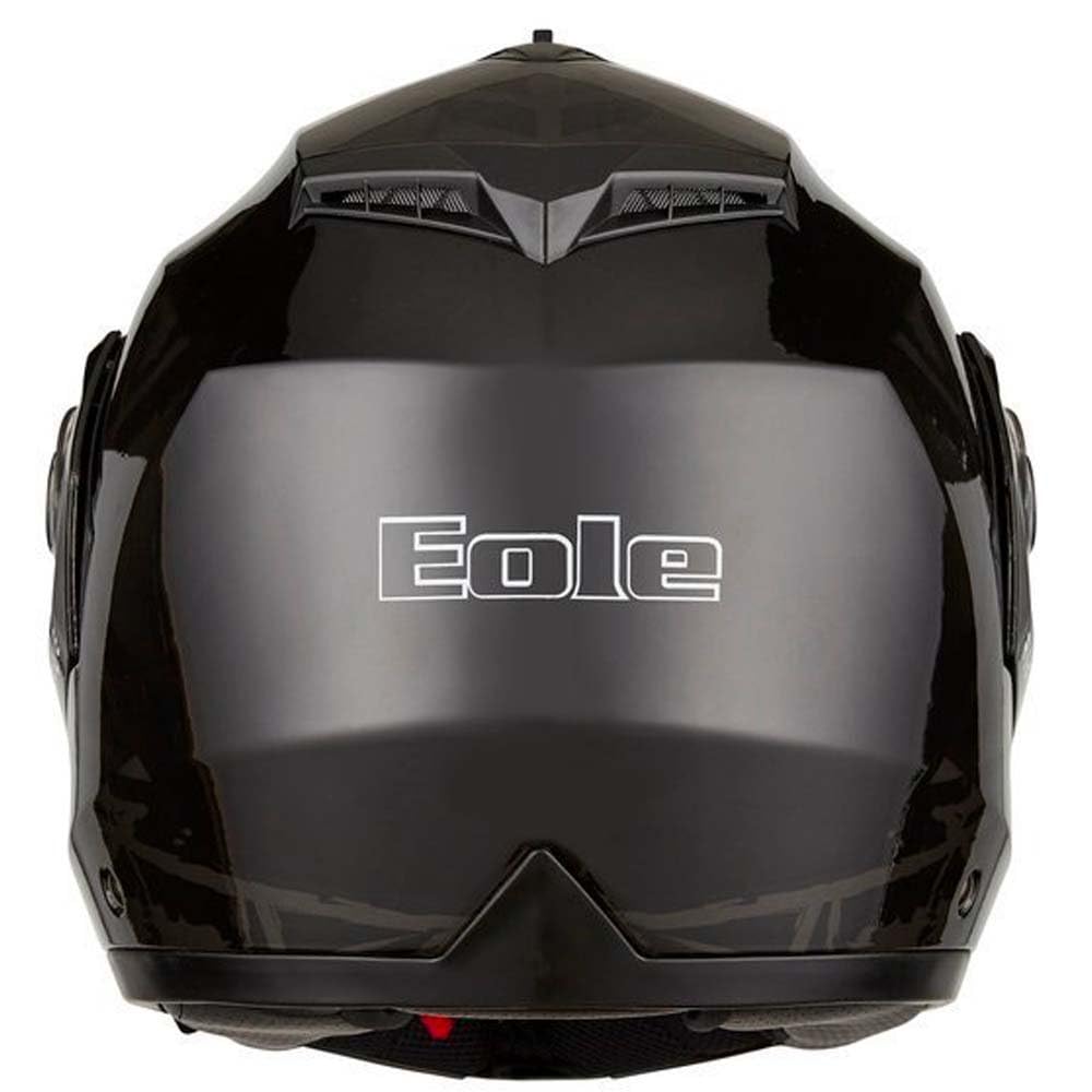 EOLE Klapphelm RIFLE Schwarz – ECE R 22.06 zugelassen – Größe L (59-60cm) – ABS-Schale