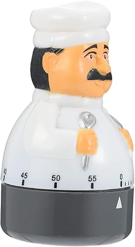 VOSAREA Temporizador de chef Relojes digitales Accesorios para pollitos Temporizador de cocina mecánico Temporizador de alarma de cocina