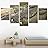 SIGNWIN 5 Panel Canvas Wall Art Coiling Around for Home Decorations Ready to Hang - 60"x32"