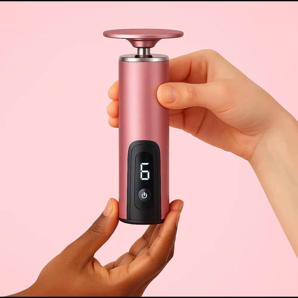Limaor Electric Foot Callus Remover 2-in-1 Hornhautentferner USB-C Fußpflegegerät mit austauschbaren Fußfeilen, 6 Geschwindigkeiten