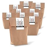 Logbuch-Verlag 10 bolsas de regalo marrón con pegatinas de Feliz Navidad, 14 x 22 x 5,6 cm – Bolsas de papel como embalaje para regalos de clientes y regalos de empleados Logbuch-Verlag 10 bolsas de regalo marrón con pegatinas de Feliz Navidad, 14 x 22 x 5,6 cm – Bolsas de papel como embalaje para regalos de clientes y regalos de empleados
