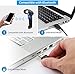 NetumScan Bluetooth CCD Bar Code Scanner with Stand, 3-in-1 Handheld Automatic 1D Barcode Reader Barcode Scanner for Computer, Tablet, iPhone, iPad, Android