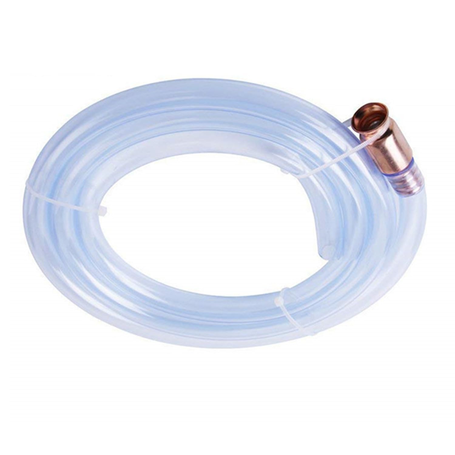 Self Priming Pipe, Automatic Sump Pump Siphon Hose Shaker, Length 6ft, Diameter 1/2inch (13mm) (Transparent)