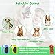 DTXYBC 2 Stück Entfilzungsmesser Katze, Pet Knotting Comb, Knotenkamm Haar Entfernungswerkzeug, Haustier-Knotenkamm für Hunde und Katzen, zum Entfernen von verfilztem Haar
