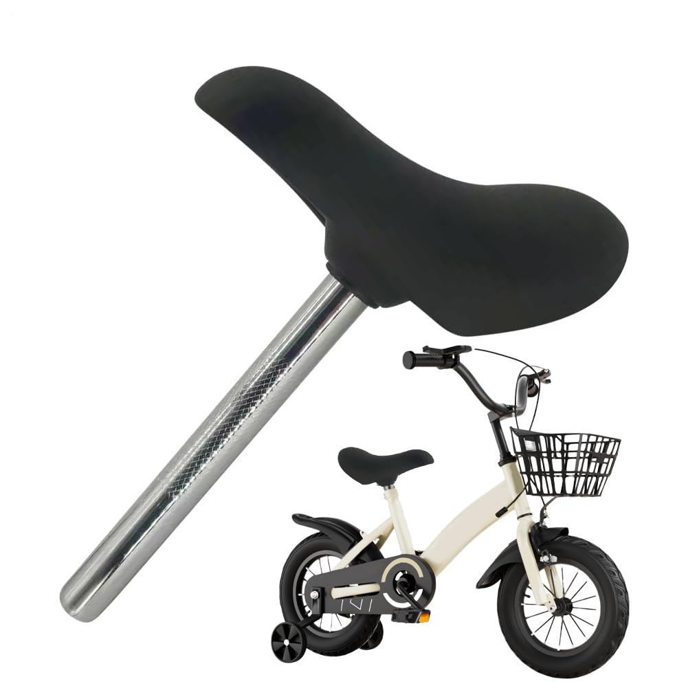 MLqkpwy Siège De Vélo De Rechange Pour Enfant – Selle De Vélo De Rechange En Polyuréthane Souple Avec Tige De Selle Pour Tricycles Pour
