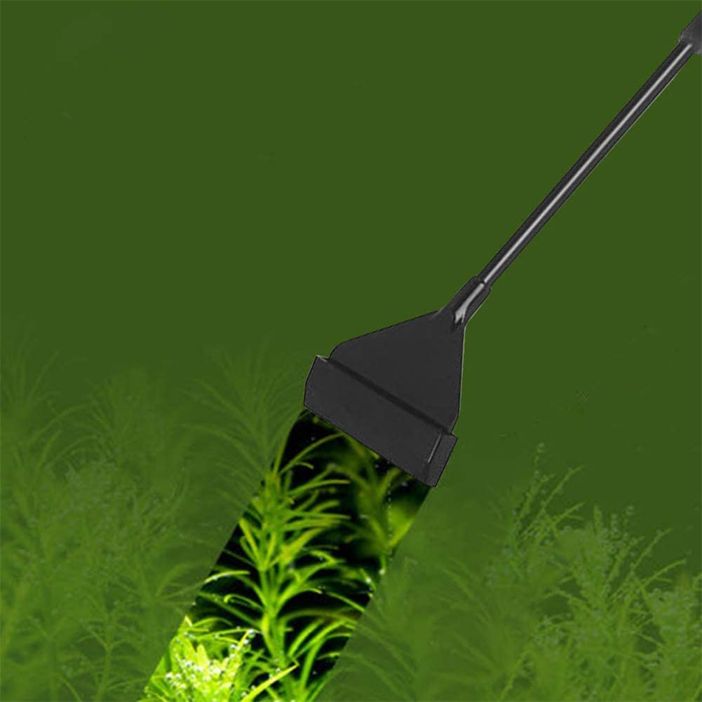 Grattoir À Algues,Nettoyeur De Grattoir Algues,Vitre Grattoir Algues,Aquarium Scraper,Nettoyeur D'algues D'aquarium,Avec Lame,Tournevis,Housse De Protection,Kiuiom