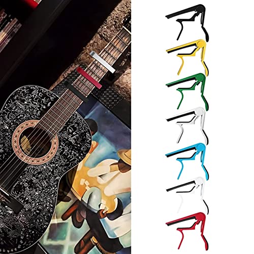 FEIFCWE 8 Pièces Guitare Capo Guitare Accessoires Capo Metal Guitare Universelle Guitare Électrique Capo for Instrument… - Les Beatles, Paul McCartney, John Lennon, RIngo Starr, George Harrison FEIFCWE 8 Pièces Guitare Capo Guitare Accessoires Capo Metal Guitare Universelle Guitare Électrique Capo for Instrument… – Image 5