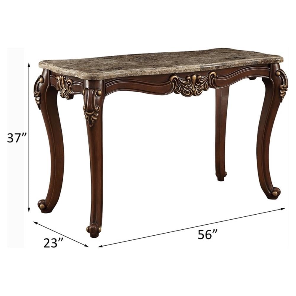 Amazon.com: Acme Mehadi Rectangular Wooden Console Table with